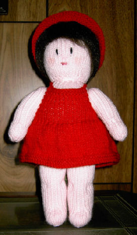 Vintage Dress Patterns Free on Beautiful Free Doll Clothes Patterns  Knitted Doll Patterns